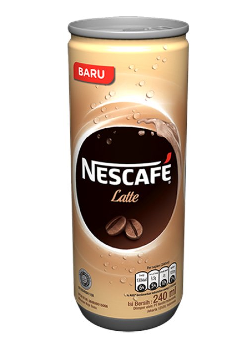 NESCAFE Can - NESCAFE Latte Siap Minum Kemasan Kaleng